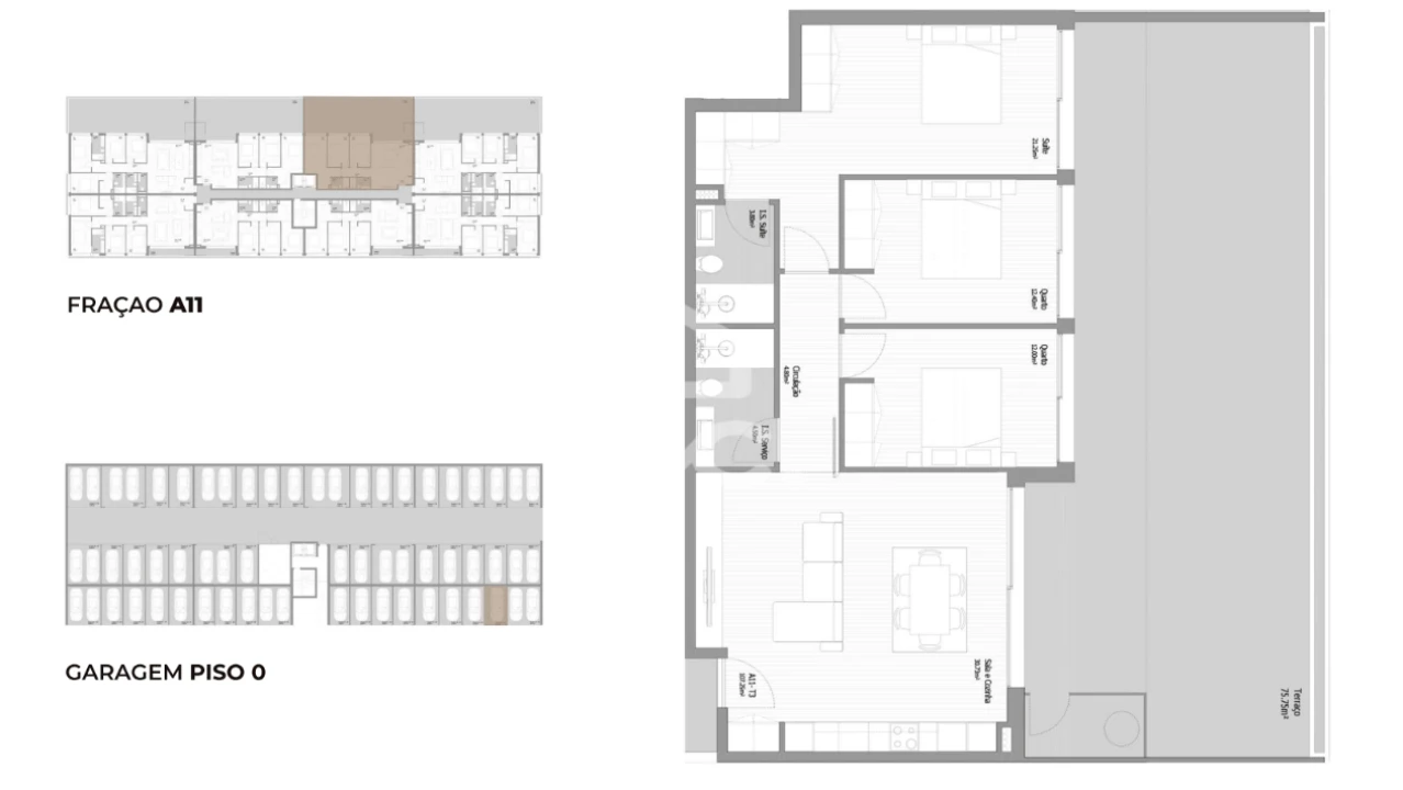 Apartamento T3 para Venda em Fânzeres e São Pedro da Cova Foto 18