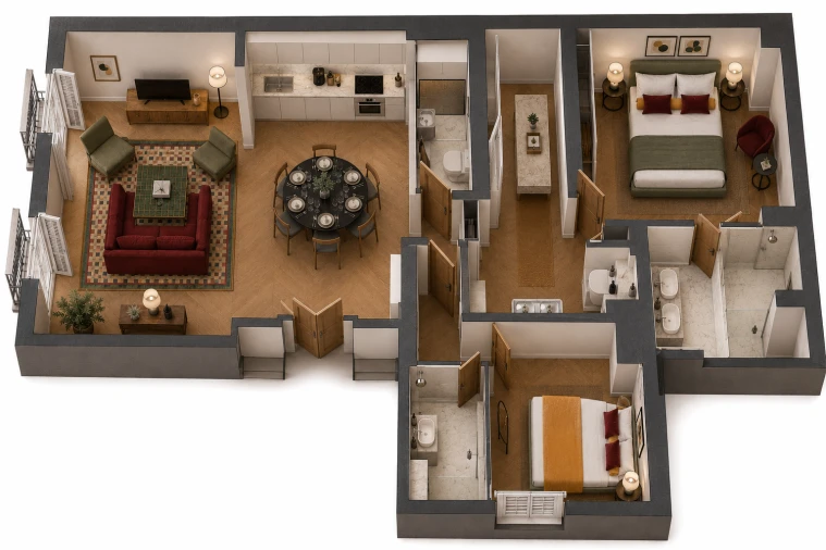 Apartamento T2 para Venda em Santa Maria Maior Foto 22