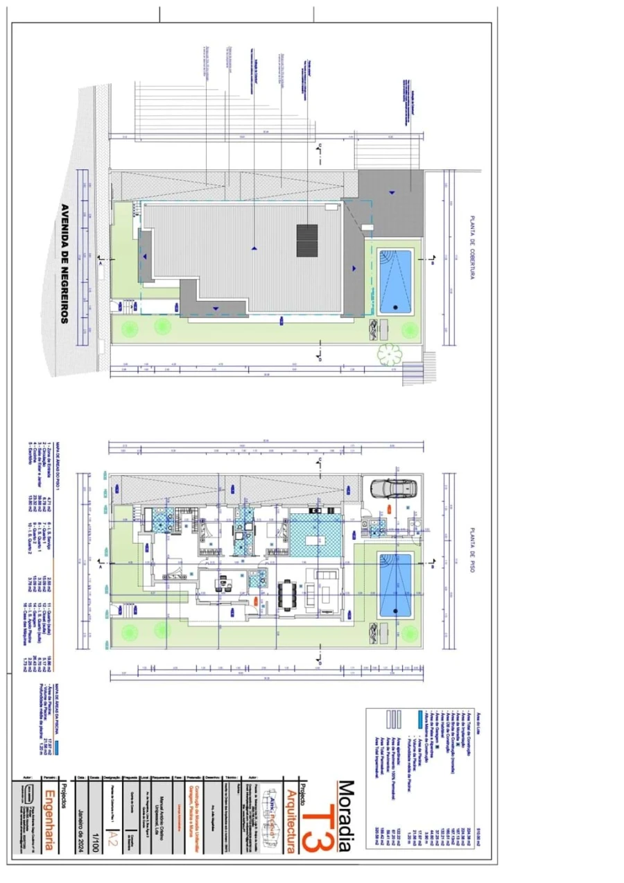 Moradia T4 para Venda em Quinta do Conde Planta 1