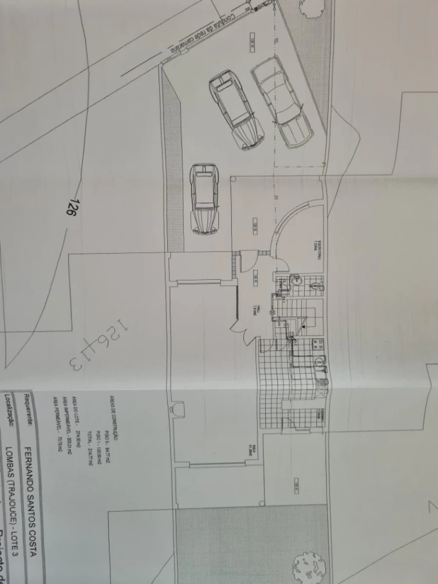 Moradia T4 para Venda em São Domingos de Rana Planta 1