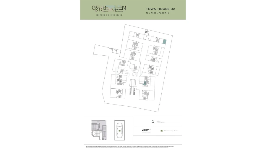 Apartamento T2 para Venda em Aldoar, Foz do Douro e Nevogilde Planta 2