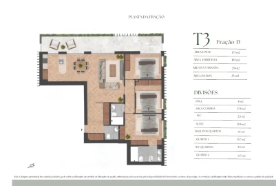 Apartamento T3 para Venda em Lordelo do Ouro e Massarelos