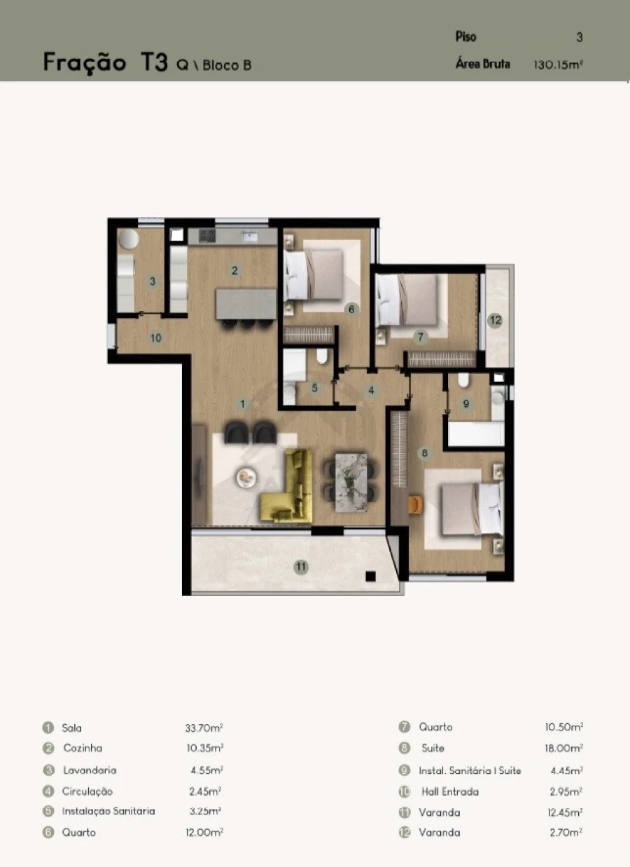 Apartamento T3 para Venda em Camara de Lobos Foto 15