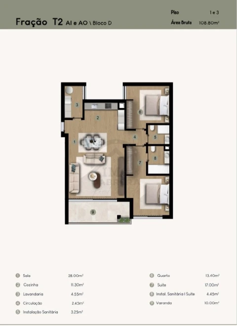 Apartamento T2 para Venda em Camara de Lobos