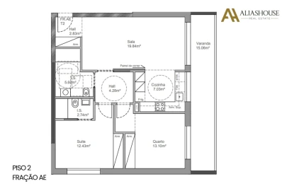 Apartamento T2 para Venda em Leiria, Pousos, Barreira e Cortes