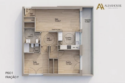 Apartamento T2 para Venda em Leiria, Pousos, Barreira e Cortes