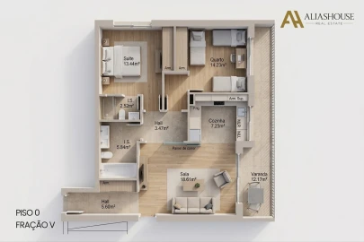 Apartamento T2 para Venda em Leiria, Pousos, Barreira e Cortes