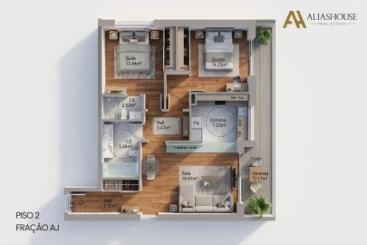 Apartamento T2 para Venda em Leiria, Pousos, Barreira e Cortes