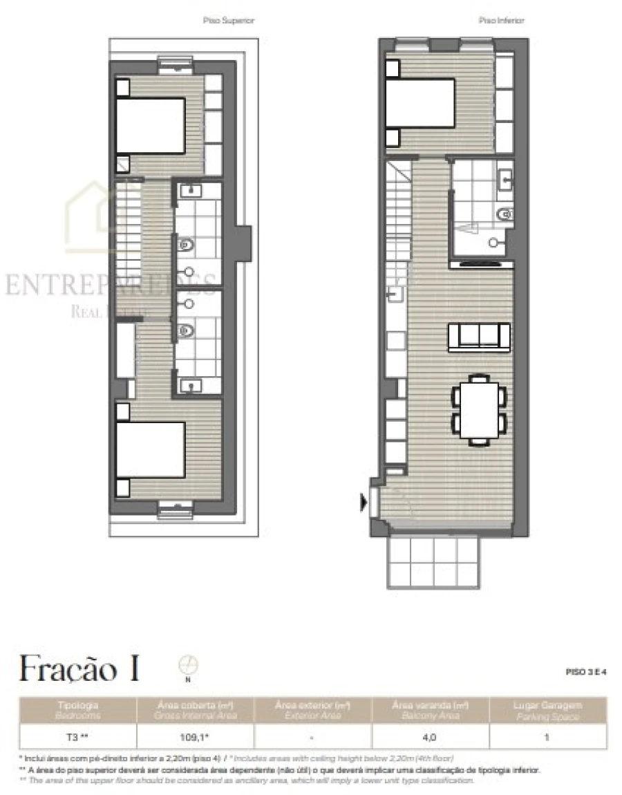 Apartamento T3 para Venda em Lordelo do Ouro e Massarelos Foto 20