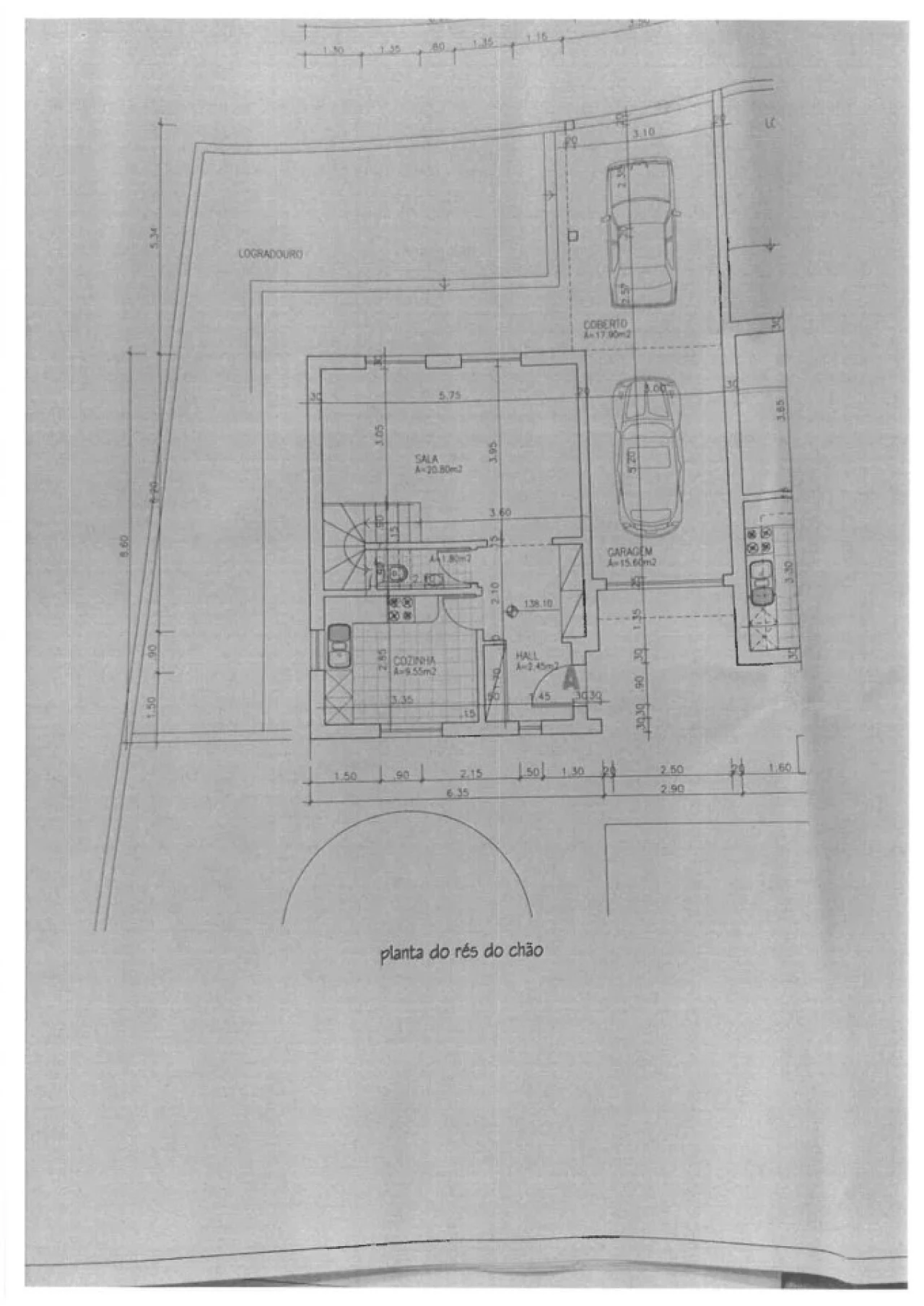 Moradia T3 para Venda em Santa Barbara Planta 4