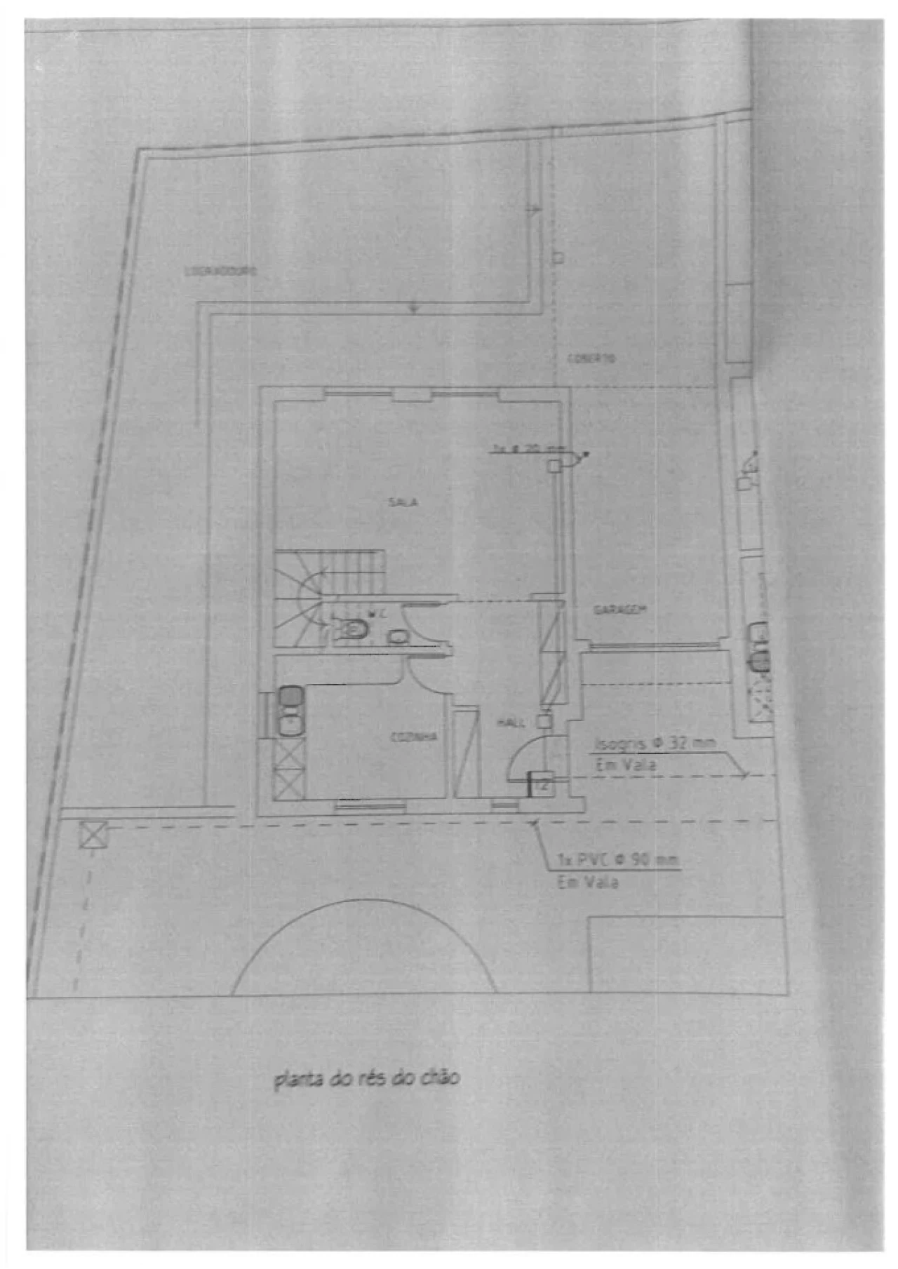 Moradia T3 para Venda em Santa Barbara Planta 2