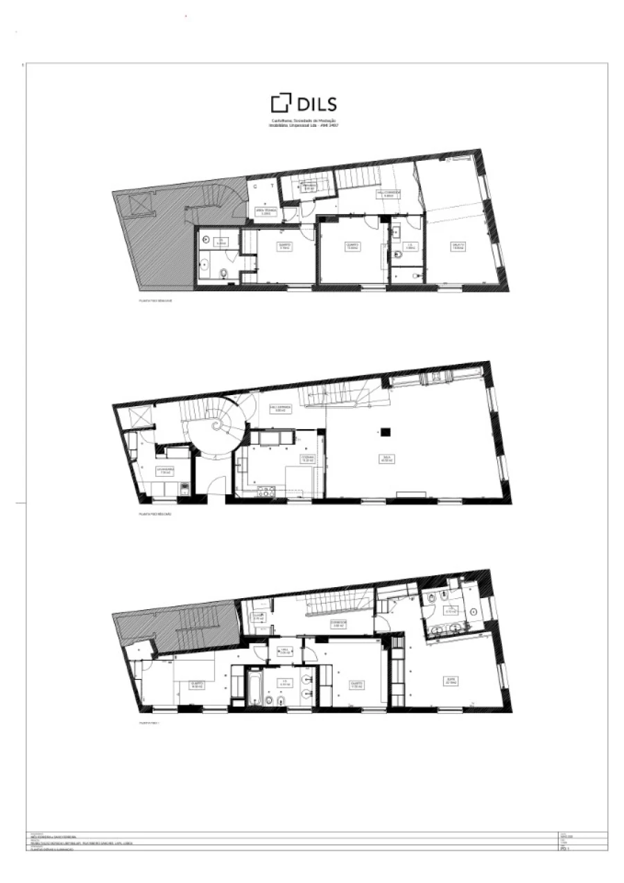 Apartamento T5 para Venda em Estrela Planta 1