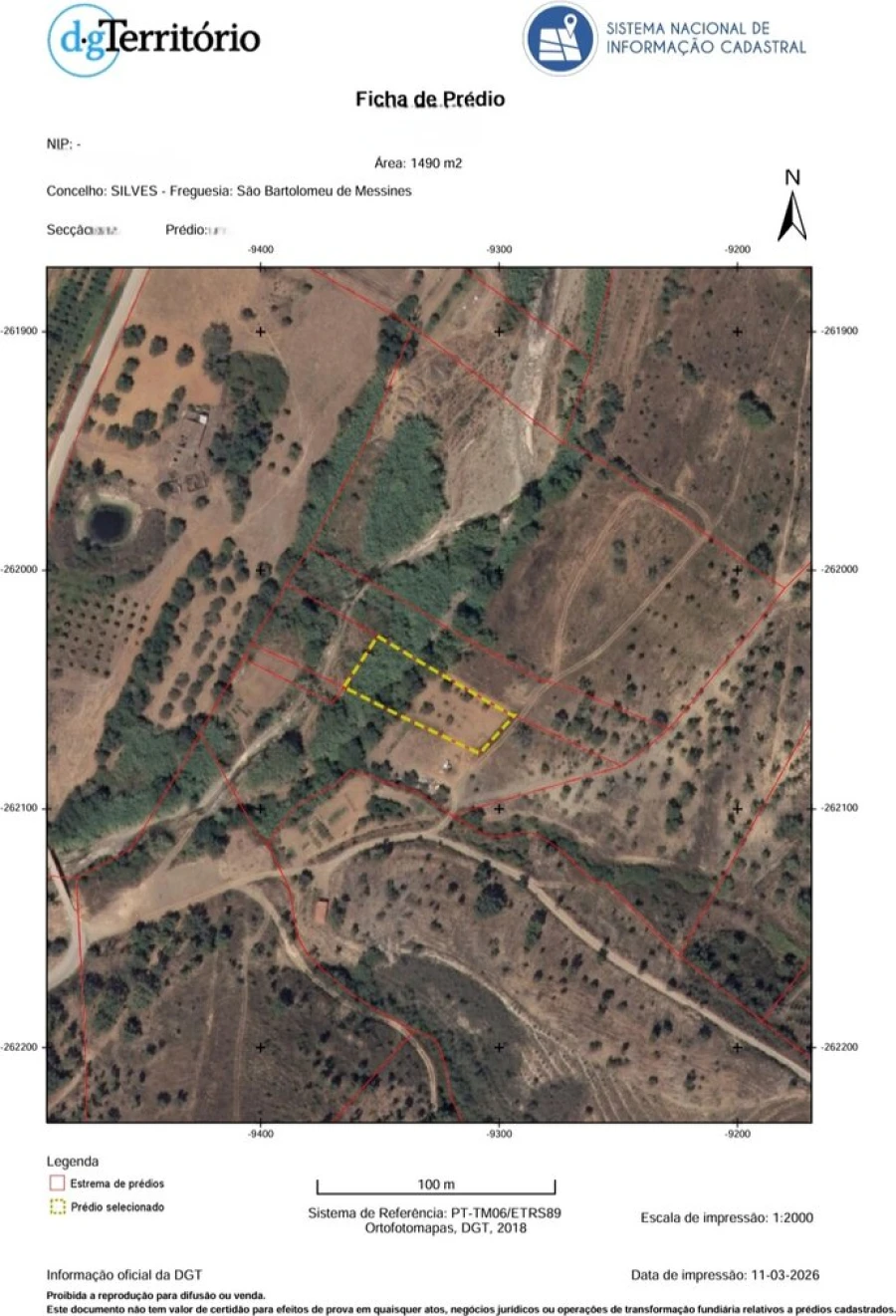 Terreno para Venda em São Bartolomeu de Messines Foto 4
