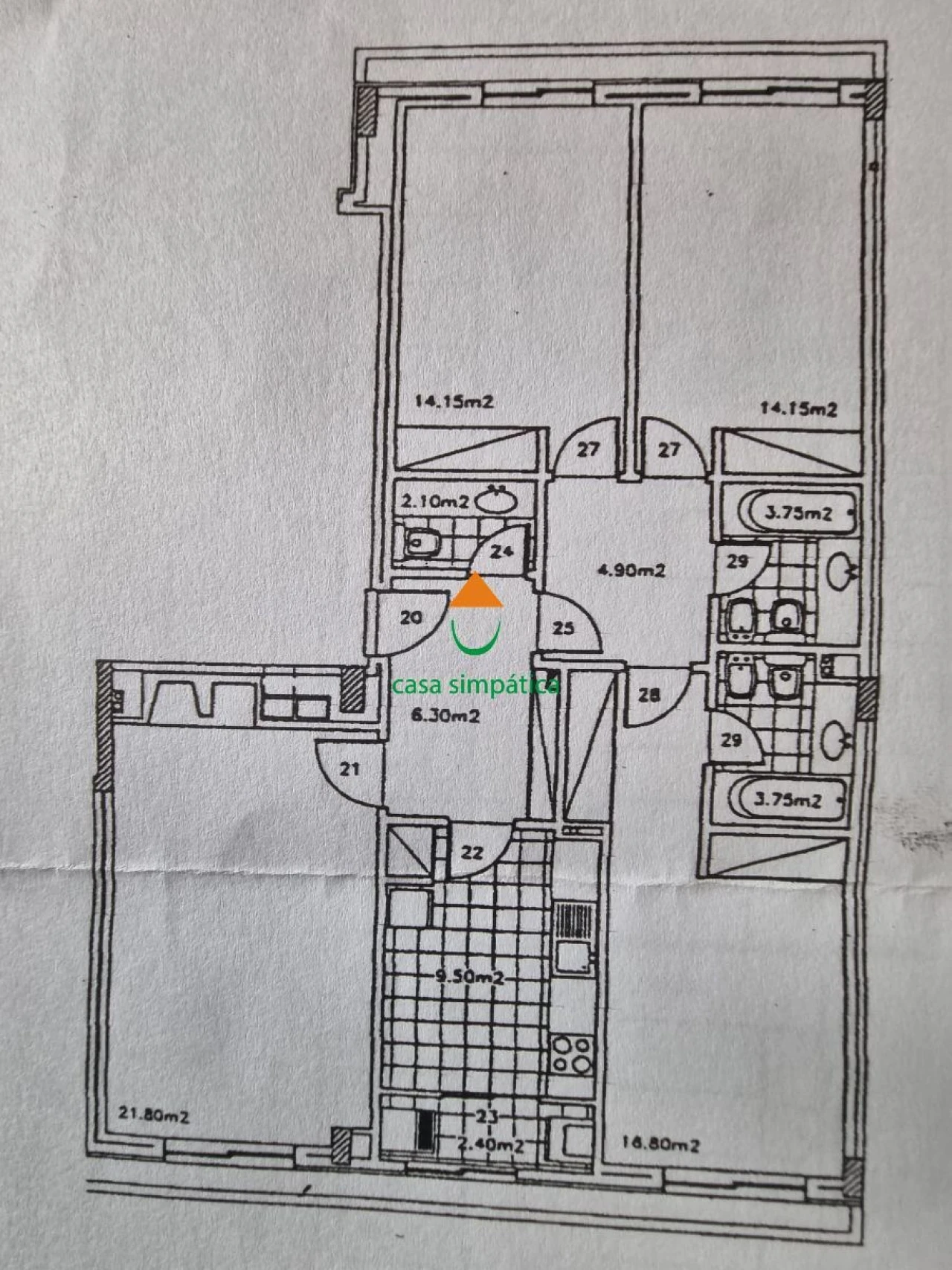 Apartamento T3 para Venda em Santa Marinha e São Pedro da Afurada Foto 39