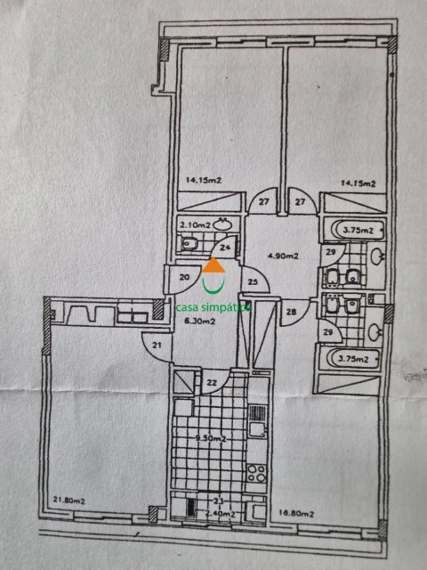 Apartamento T3 para Venda em Santa Marinha e São Pedro da Afurada