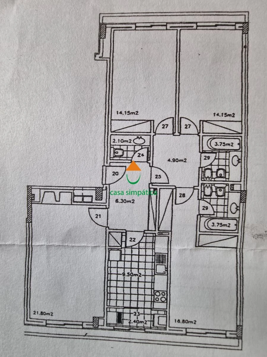 Apartamento T3 para Venda em Santa Marinha e São Pedro da Afurada Foto 39