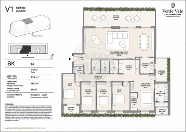 Apartamento T4 para Venda em Cidade da Maia