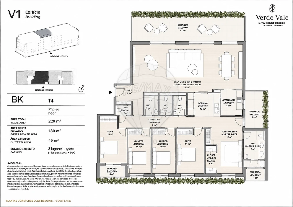 Apartamento T4 para Venda em Cidade da Maia Foto 40