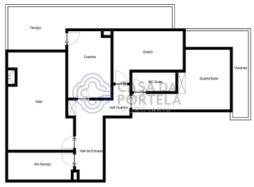 Apartamento T2 para Venda em São João de Ver