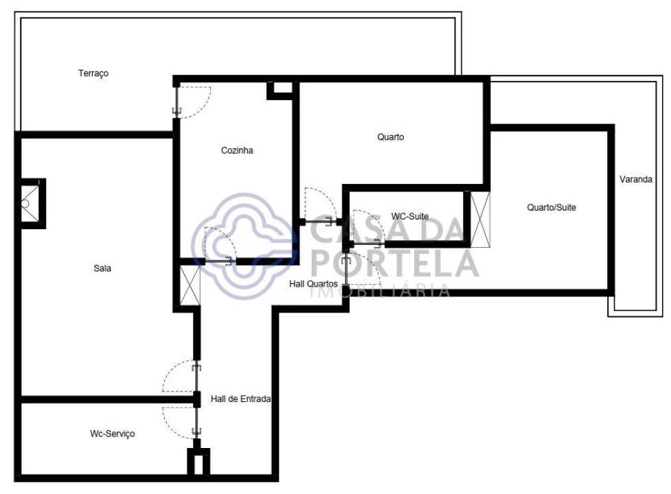 Apartamento T2 para Venda em São João de Ver Foto 26