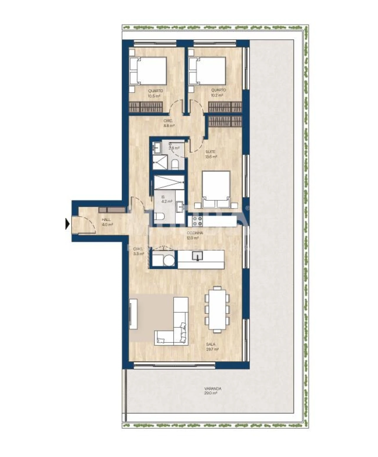 Apartamento T3 para Venda em Santa Marinha e São Pedro da Afurada Foto 26