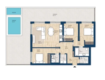 Apartamento T3 para Venda em Santa Marinha e São Pedro da Afurada