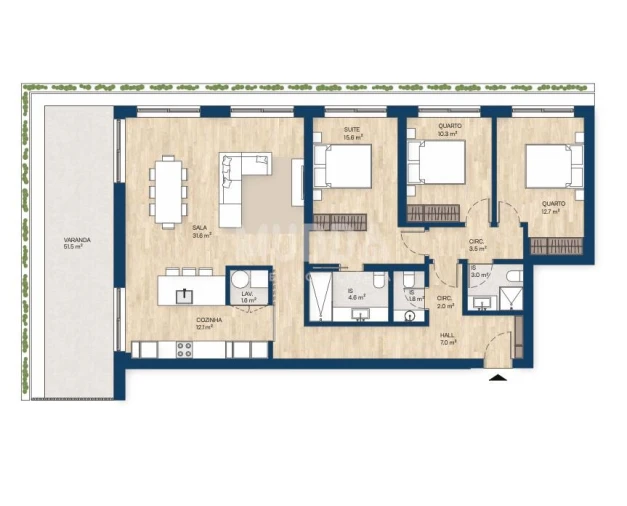 Apartamento T3 para Venda em Santa Marinha e São Pedro da Afurada Foto 26