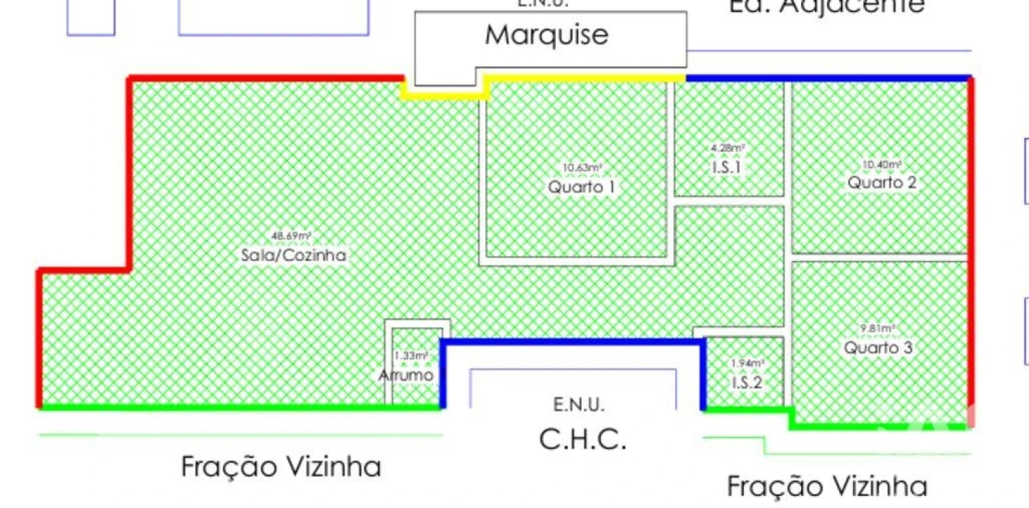 Apartamento T3 para Venda em Vila Praia de Ancora Foto 34