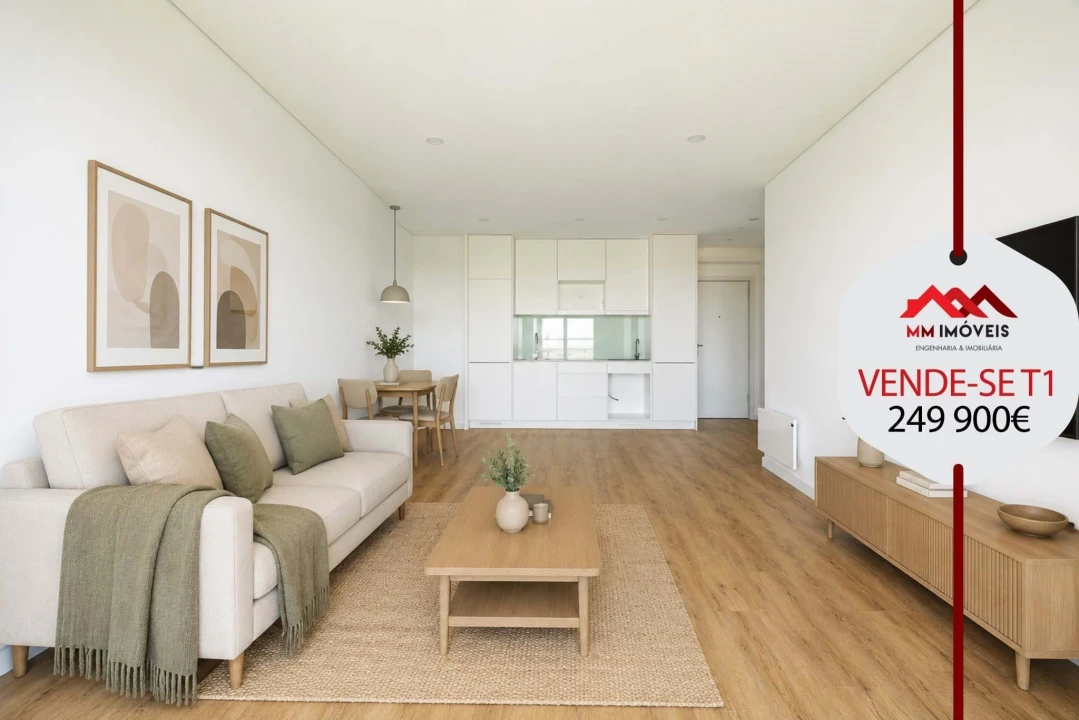 Apartamento T1 para Venda em Pedrouços Foto 1