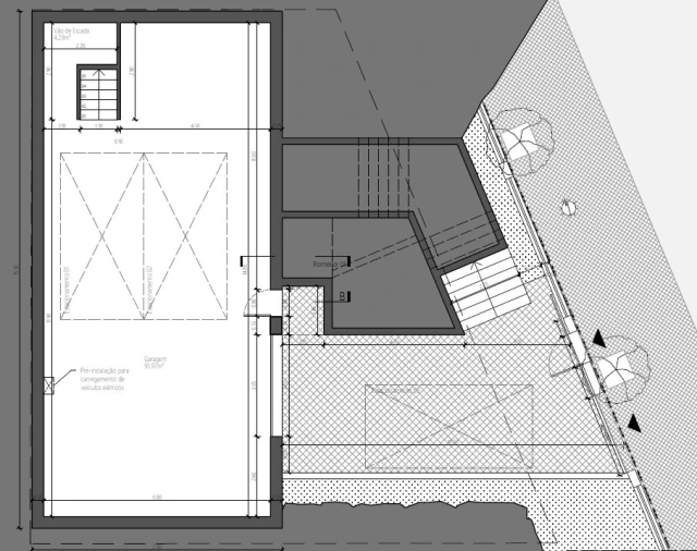 Moradia T3 para Venda em Santa Barbara de Nexe Planta 3