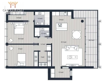 Apartamento T2 para Venda em Marvila