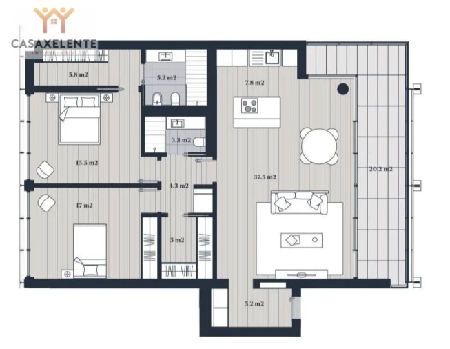 Apartamento T2 para Venda em Marvila Foto 24