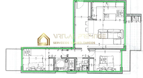 Apartamento T2 para Venda em Charneca de Caparica e Sobreda