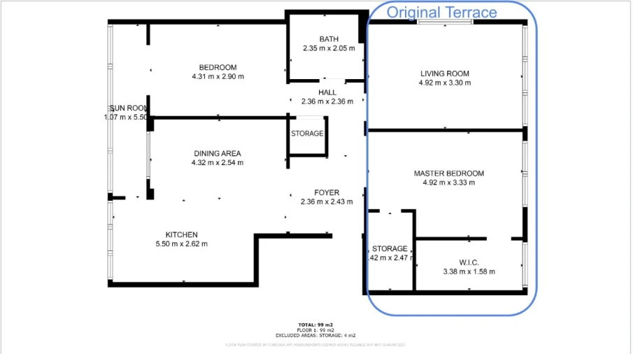 Apartamento T1 para Venda em Odivelas Planta 2