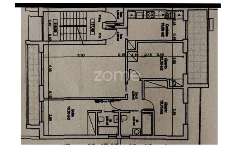 Apartamento T3 para Venda em São Domingos de Rana Planta 1