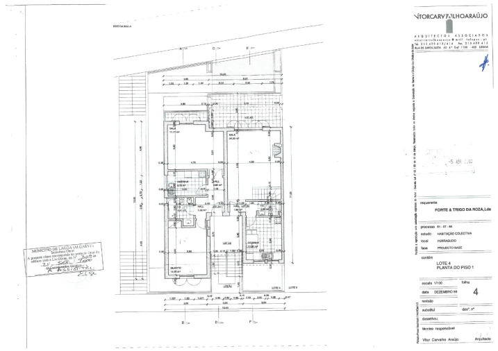 Apartamento T1 para Venda em Ferragudo Planta 1