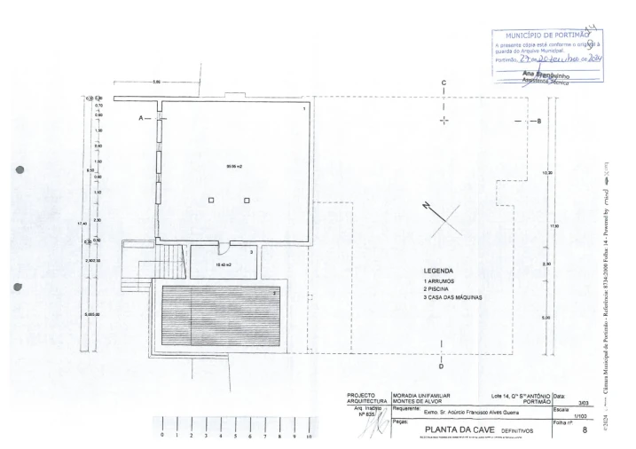 Moradia T6 para Venda em Alvor Planta 1