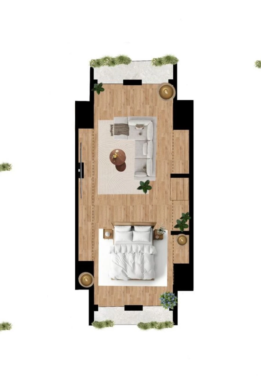 Apartamento T1 para Venda em Matosinhos e Leça da Palmeira Planta 2