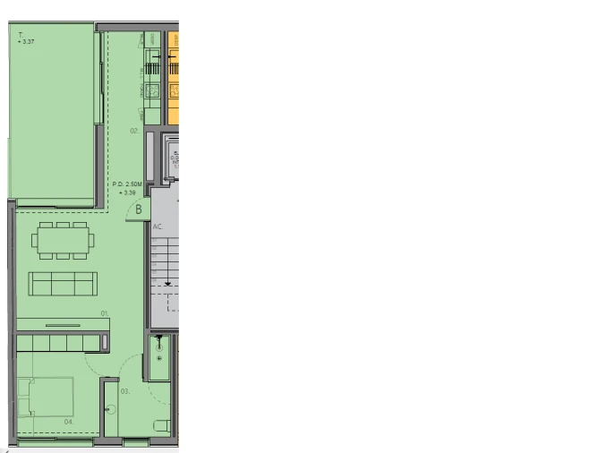 Apartamento T1 para Venda em Vila do Conde Planta 1