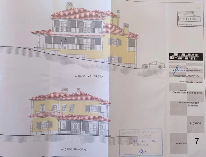 Moradia T6 para Venda em Mafra Planta 1
