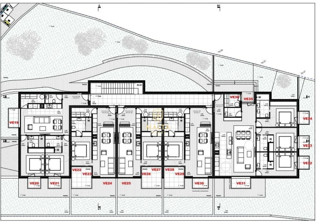 Apartamento T1 para Venda em Pousa Foto 6