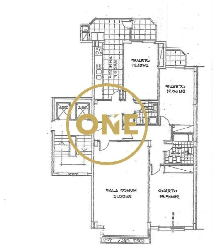Apartamento T3 para Venda em São Domingos de Benfica Foto 18