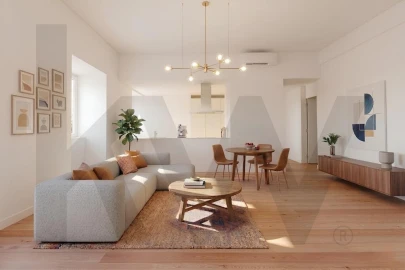 Apartamento T2 para Arrendamento em Santo António