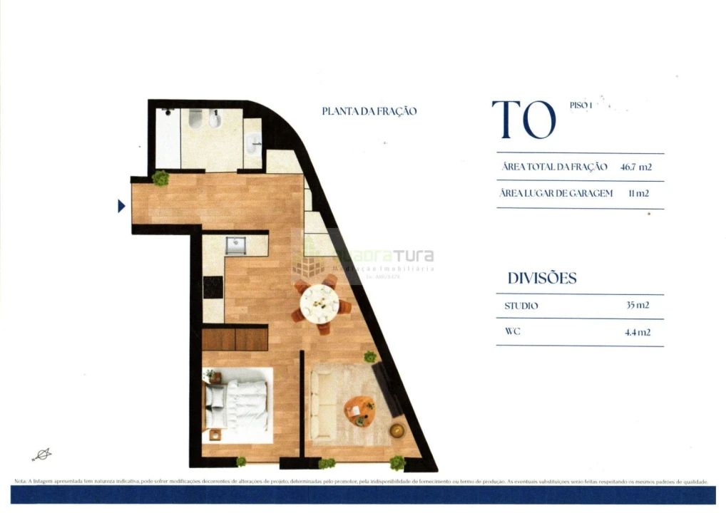 Apartamento T0 para Venda em Cedofeita, Santo Ildefonso, Sé, Miragaia, São Nicolau e Vitória Foto 3