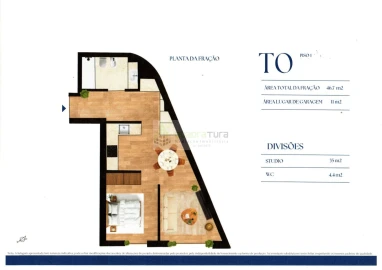Apartamento T0 para Venda em Cedofeita, Santo Ildefonso, Sé, Miragaia, São Nicolau e Vitória