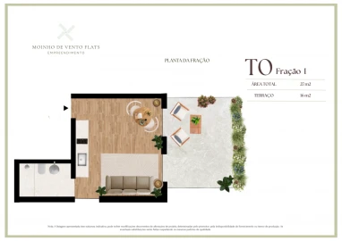 Apartamento T0 para Venda em Matosinhos e Leça da Palmeira