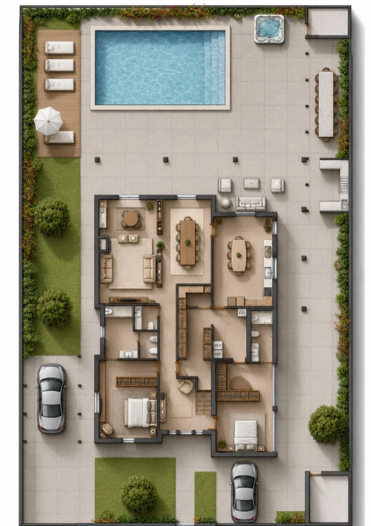 Moradia T4 para Venda em Almancil Planta 5