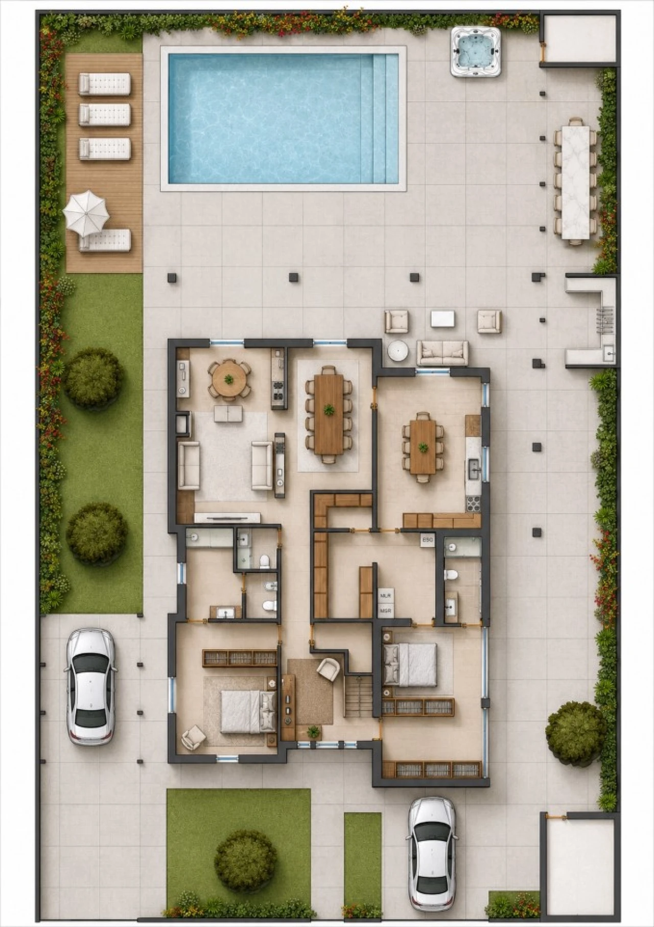 Moradia T4 para Venda em Almancil Planta 7
