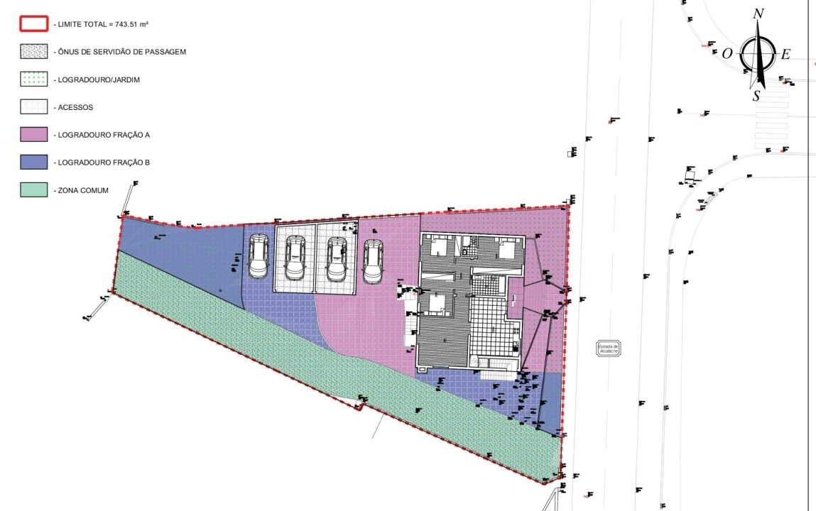 Apartamento T3 para Venda em Fragosela Planta 2