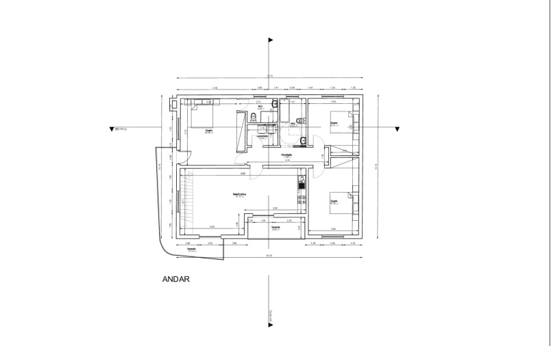 Apartamento T3 para Venda em Fragosela Planta 1